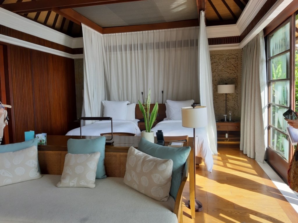 Mein Zimmer im Four Seasons Resort Bali at Jimbaran Bay