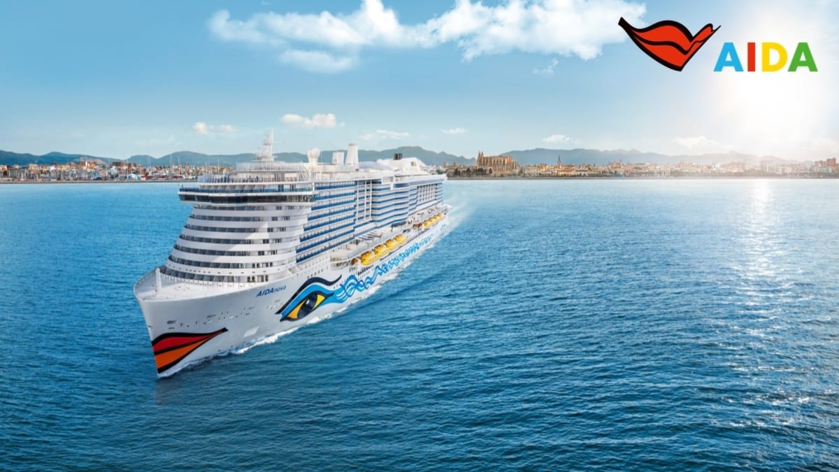 Familienurlaub mit der AIDA - Fernweher