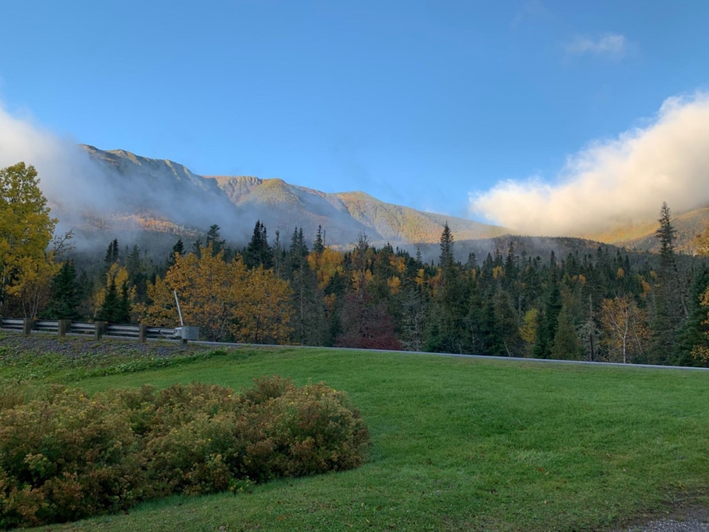 Nationalpark Gaspésie Ausblick