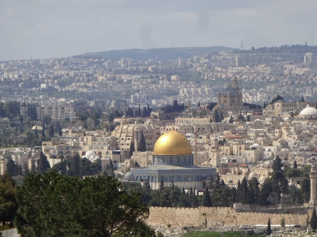 Der Blick auf Jerusalem