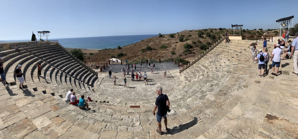 Das Amphitheater in Kurium